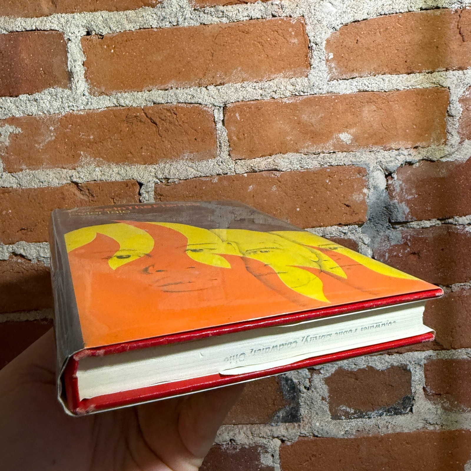 Faces In The Flames – Peter Tate – 1976 1st Doubleday Hardback