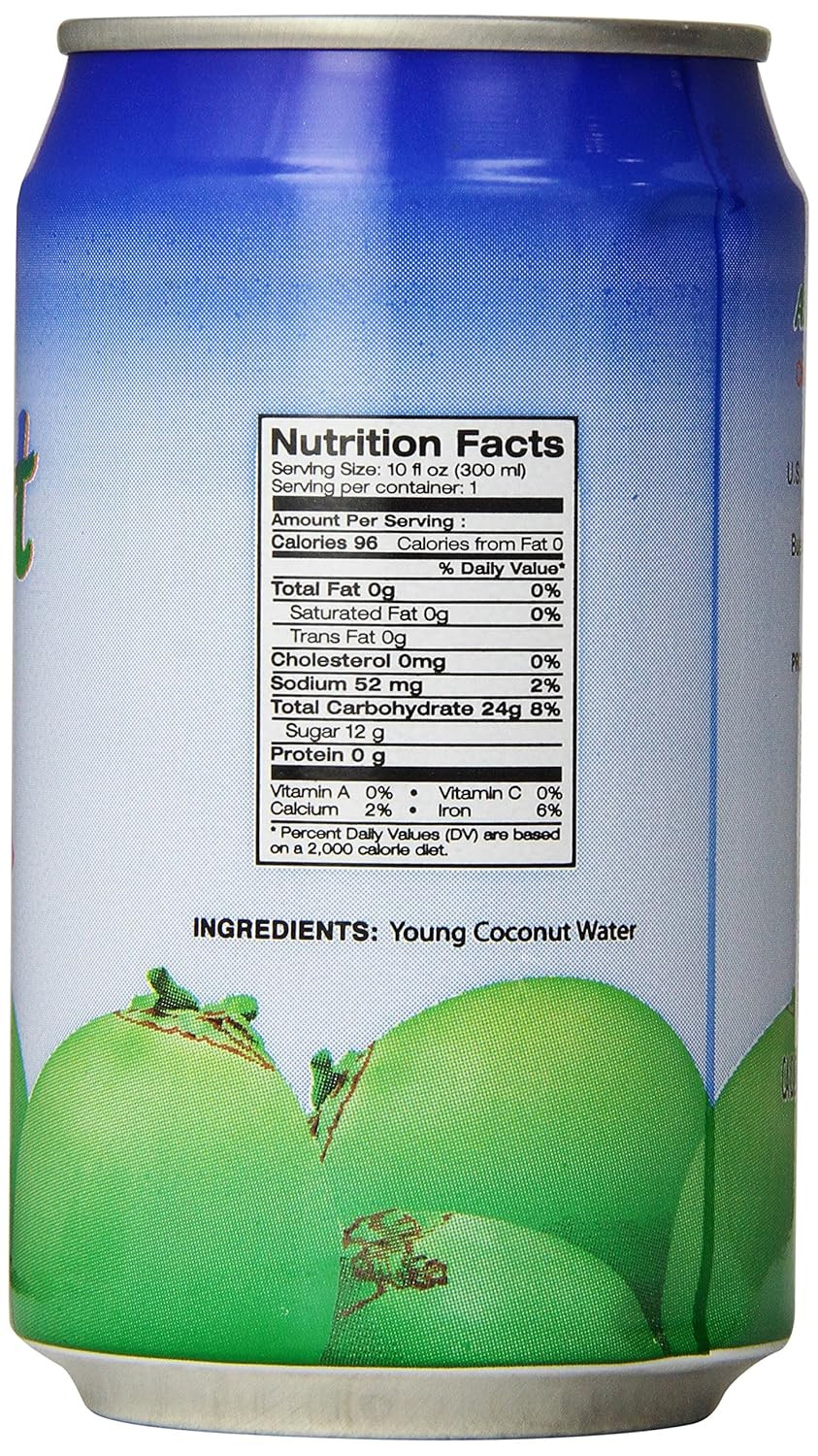 Coconut Water Original, 10 Fl Oz (Pack of 24)