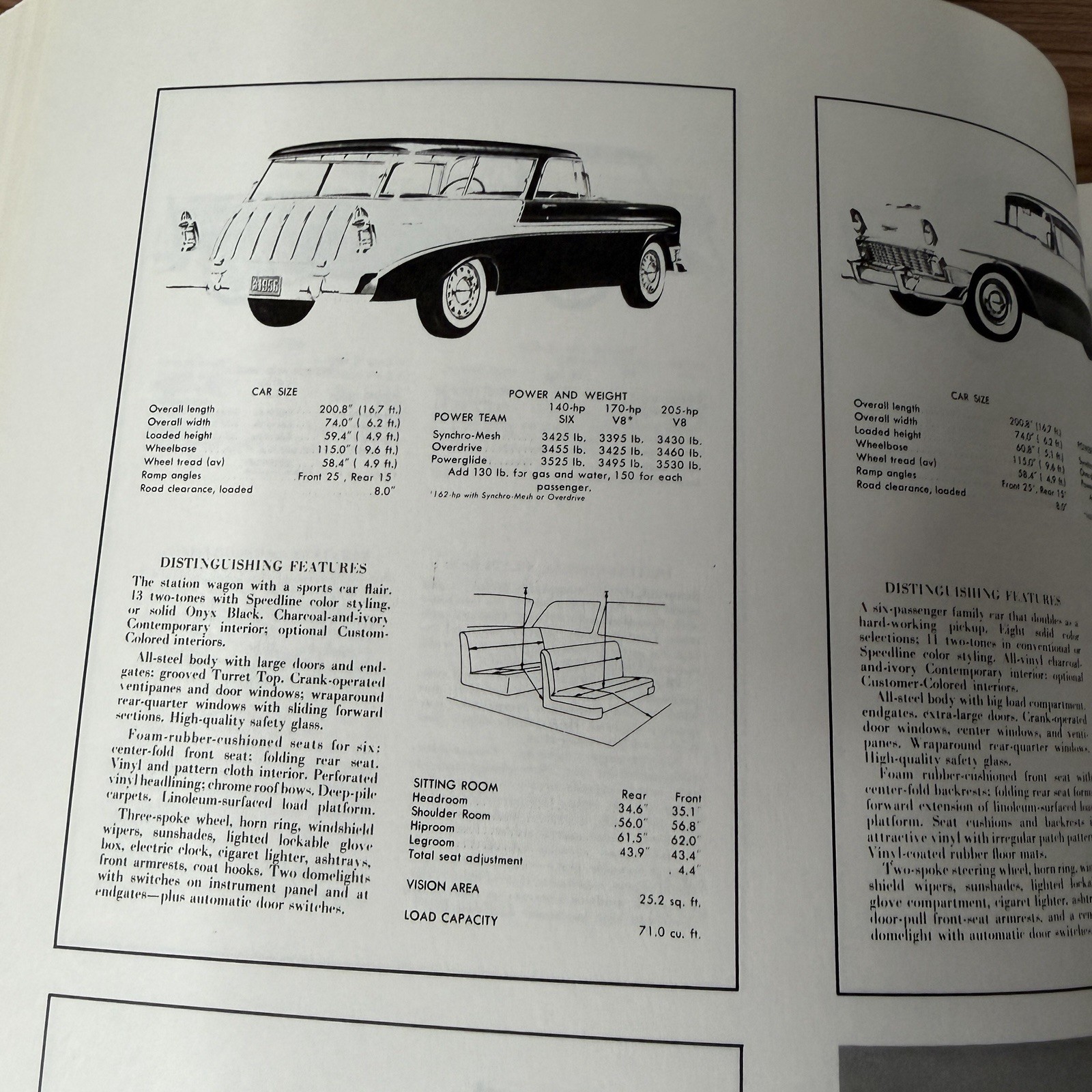 Chevrolet 1955-1956 Restoration Guide Over 1000 Photos & Charts GM 480 pages VG