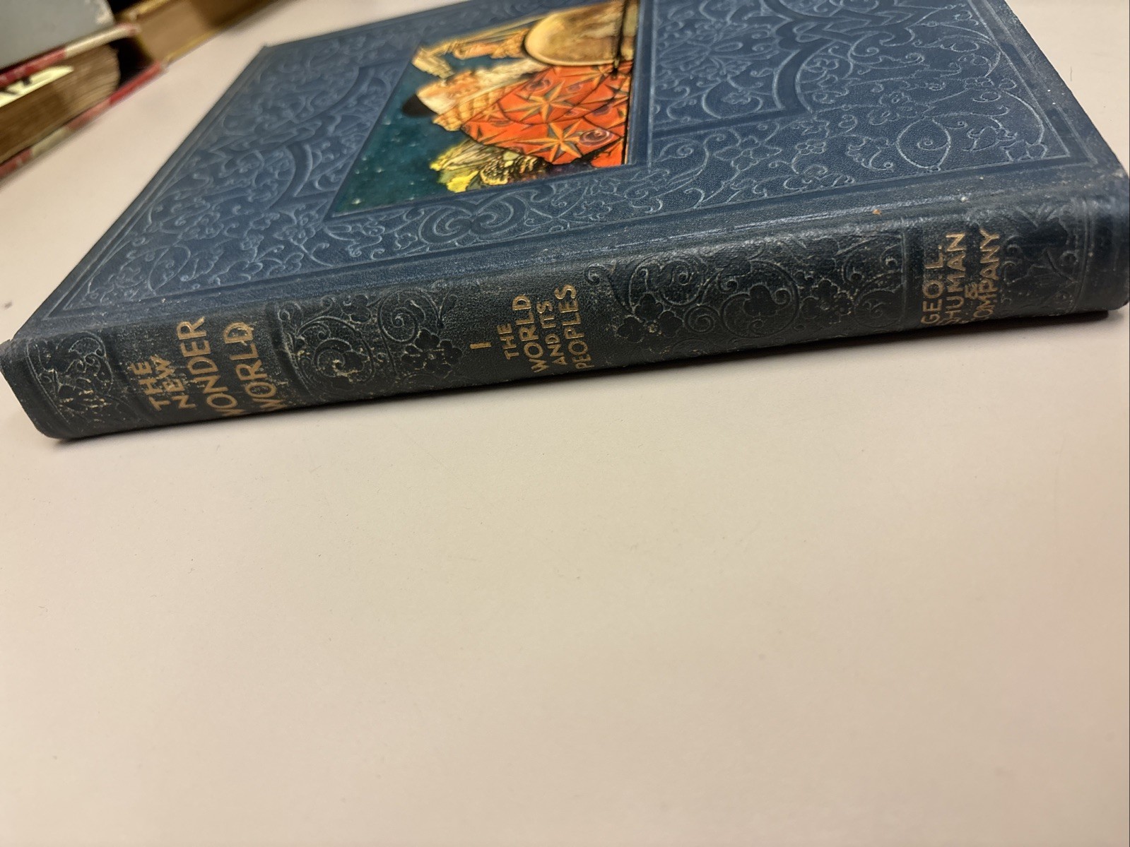 The New Wonder World, a Library of Knowledge: ~RARE~Vintage 1941 Hard cover Book
