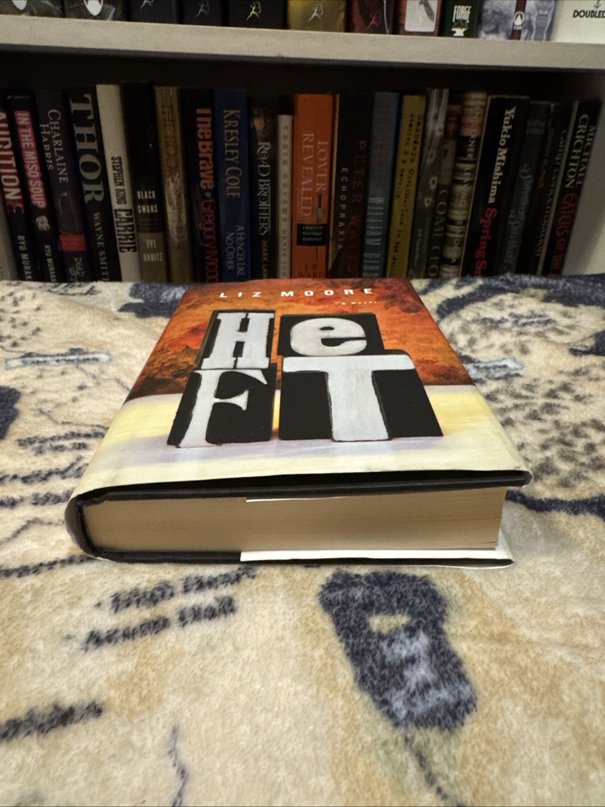 Heft by Liz Moore (2012, Hardcover) First Edition/Print, 1st/1st, VG+