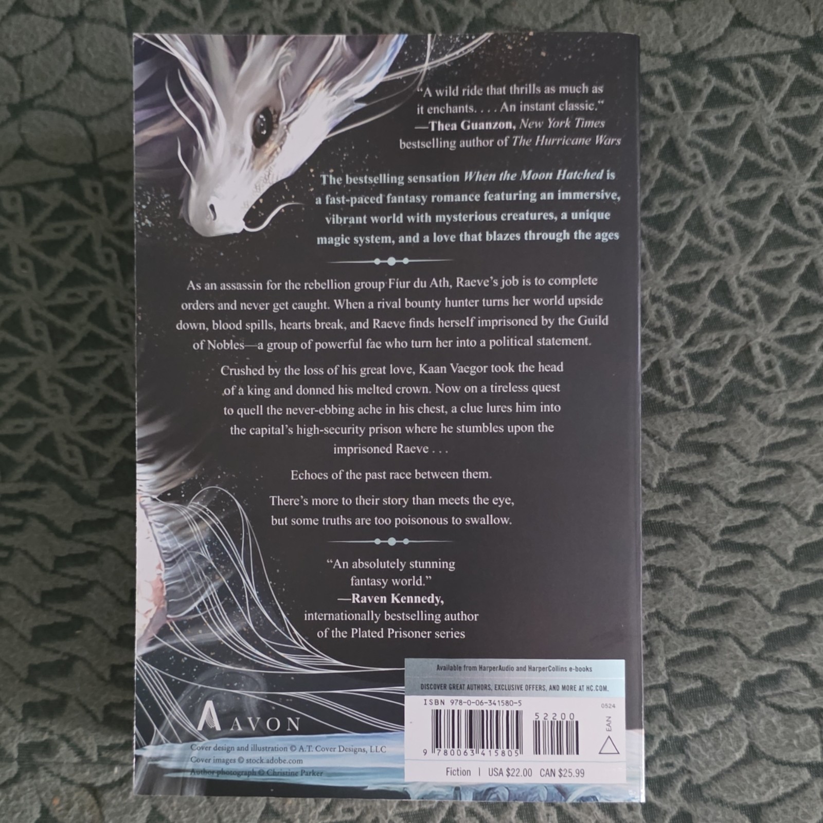 When the Moon Hatched (Moonfall #1) Sarah A. Parker 2024 Trade Paperback