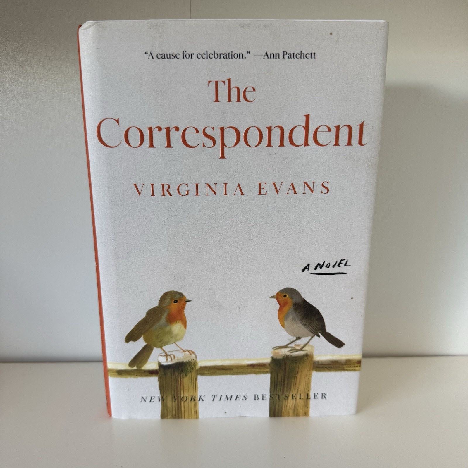 The Correspondent by Virginia Evans 2024 Novel Fiction Random House Hardcover:VG