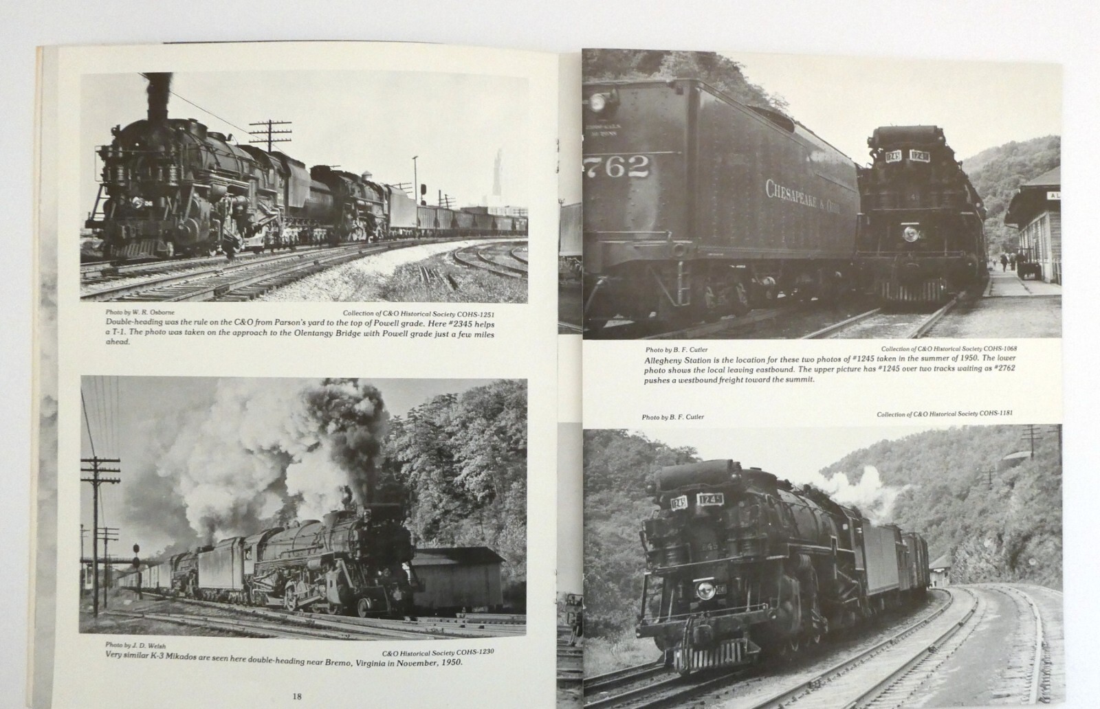 Chesapeake & Ohio K-2, K-3, & 2-8-2’S Dixon & Hundman 44 Pages