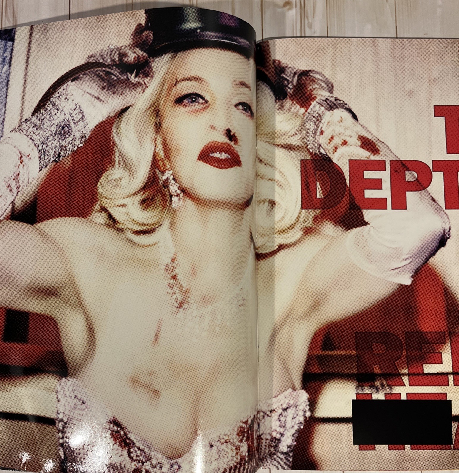 Madonna Rebel Heart Tour Book 2015 Program Concert Photos – 15 x 11 Inches