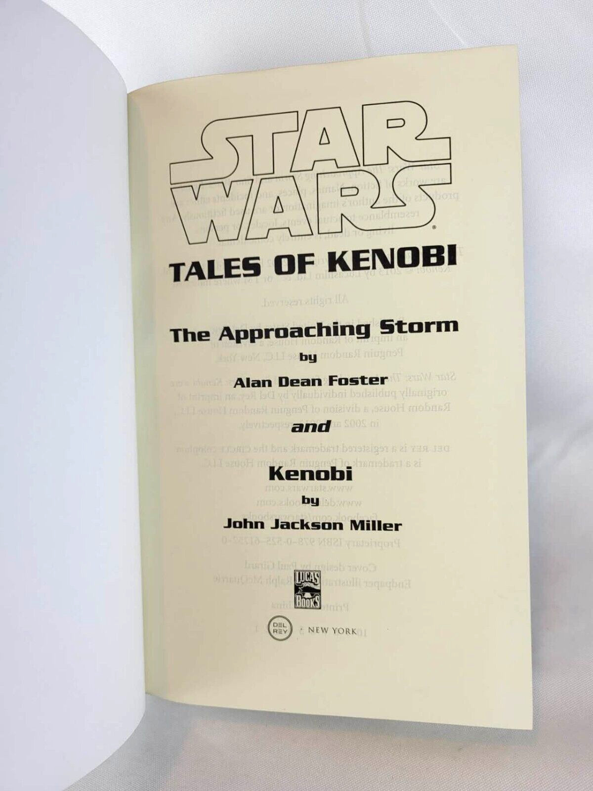 THE STAR WARS: TALES OF KENOBI John Jackson Miller Bonded Leather NEW SEALED