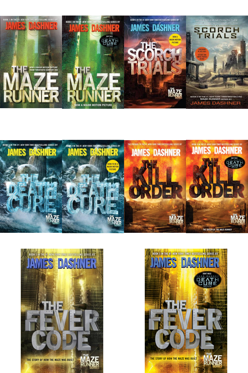 The Maze Runner Series All 5 Books in Paperback