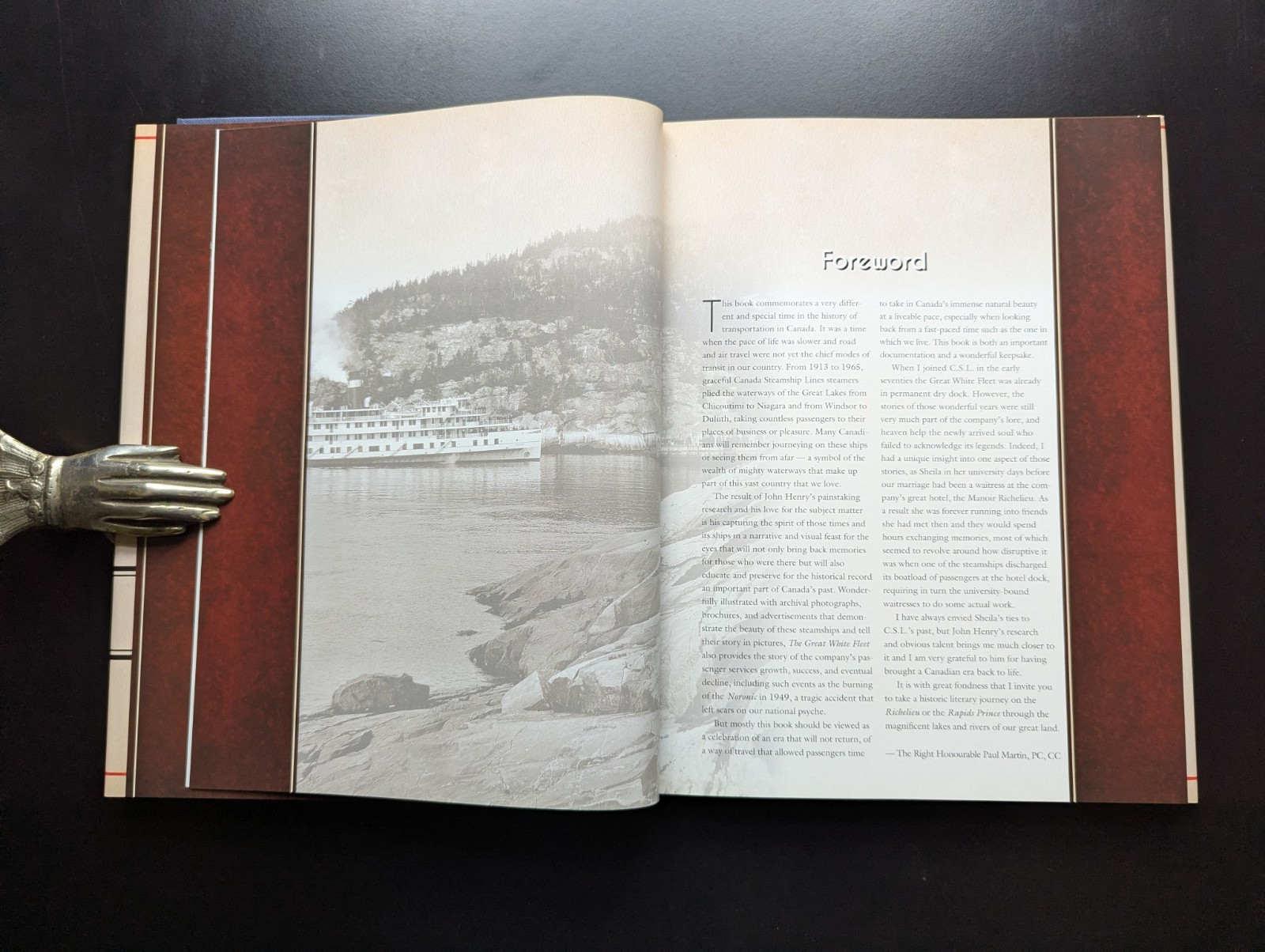 Great White Fleet Canada Steamship Lines John Henry Signed History HC