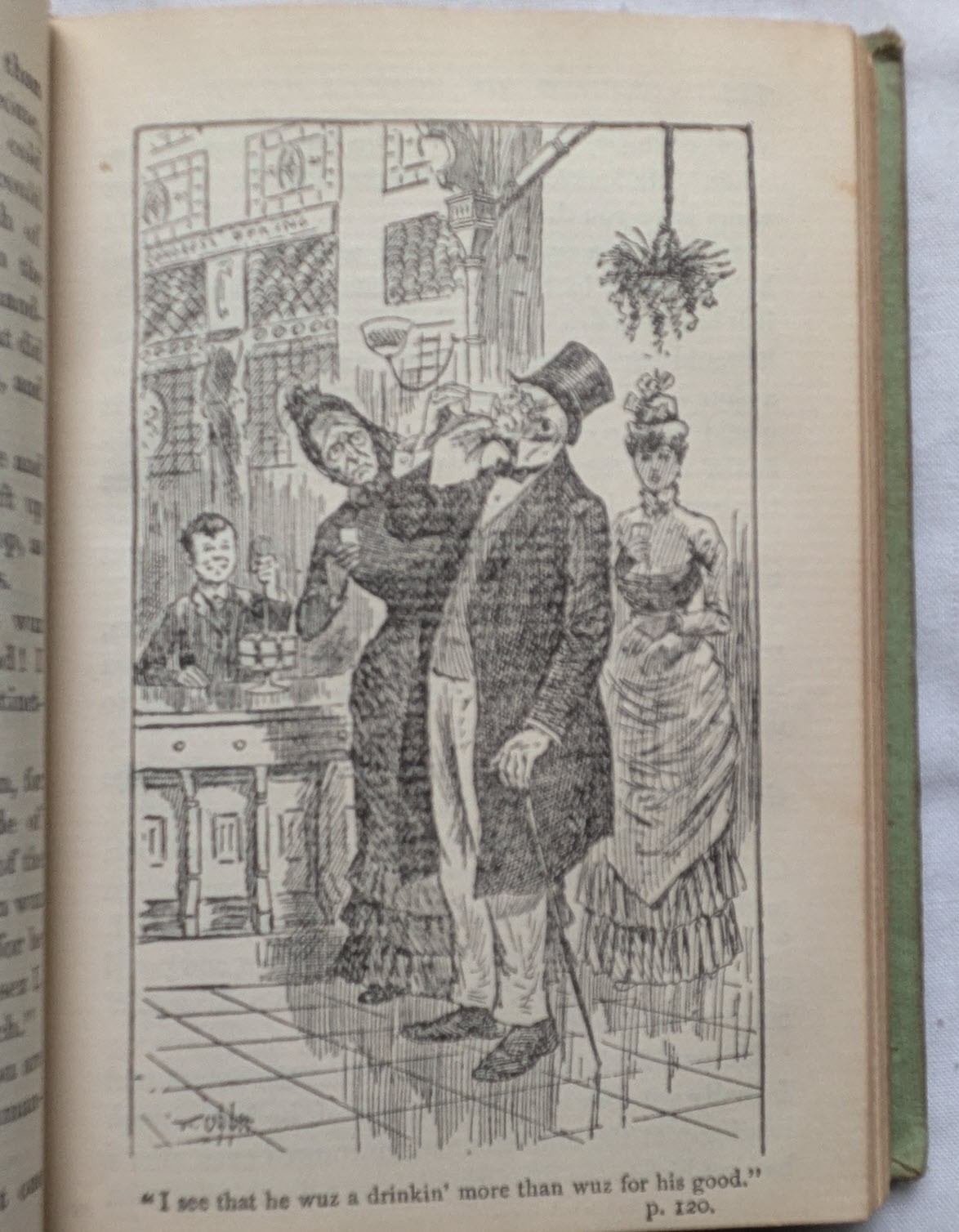 Samantha at Saratoga by Josiah Allen’s Wife. 1887 social satire, illustrated