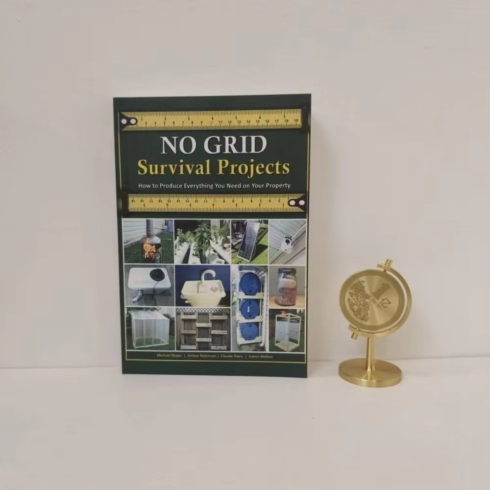 NO GRID Survival Projects by Michael Major | Off-Grid Homesteading Guide PB