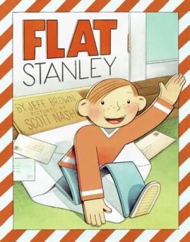 Flat Stanley (picture book edition) – Hardcover By Brown, Jeff – GOOD