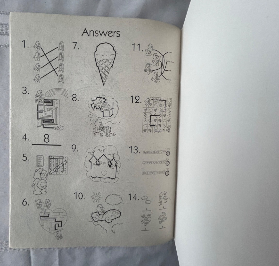 Care Bears 5-in-1 Coloring & Activity Book 2006