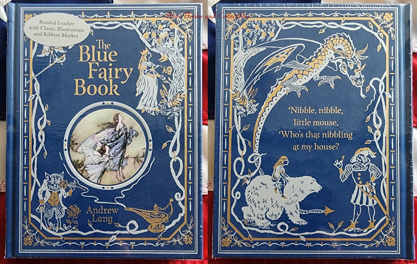 Set of 14 Bonded Leather Hardcover Children Books Peter Pan Alice Little Mermaid