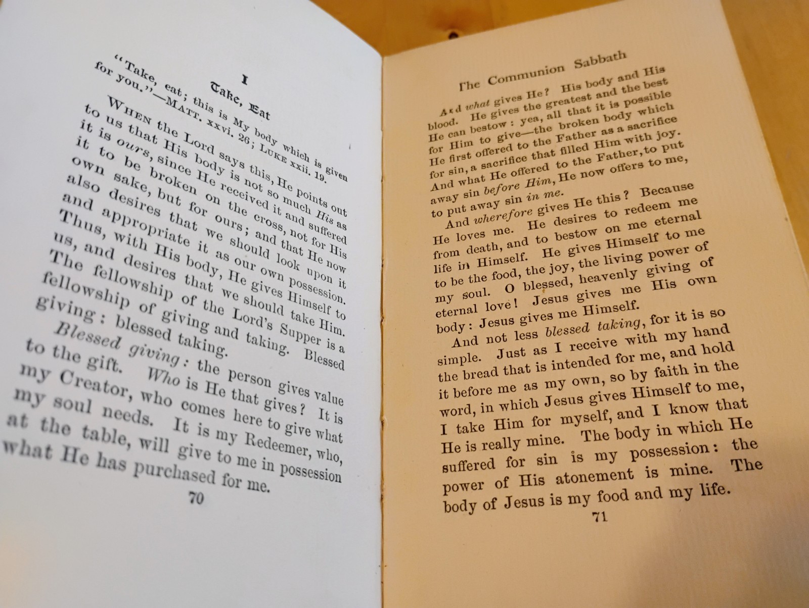 The Lord’s Table Andrew Murray RARE Hardback Antique book 1897 Revell Christian