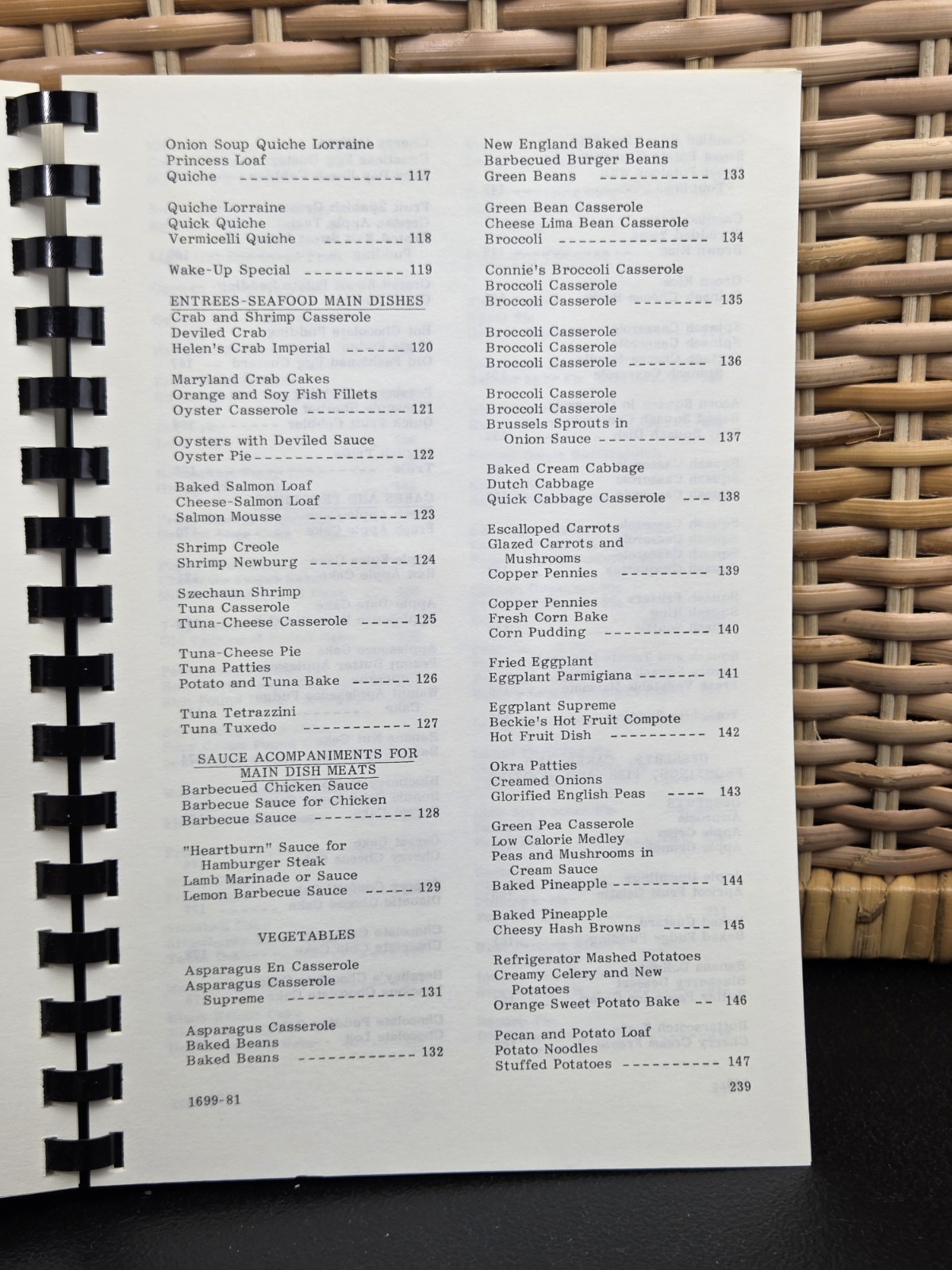 Recipes From Historic North Mecklenburg NC Huntersville Woman’s Club 1981