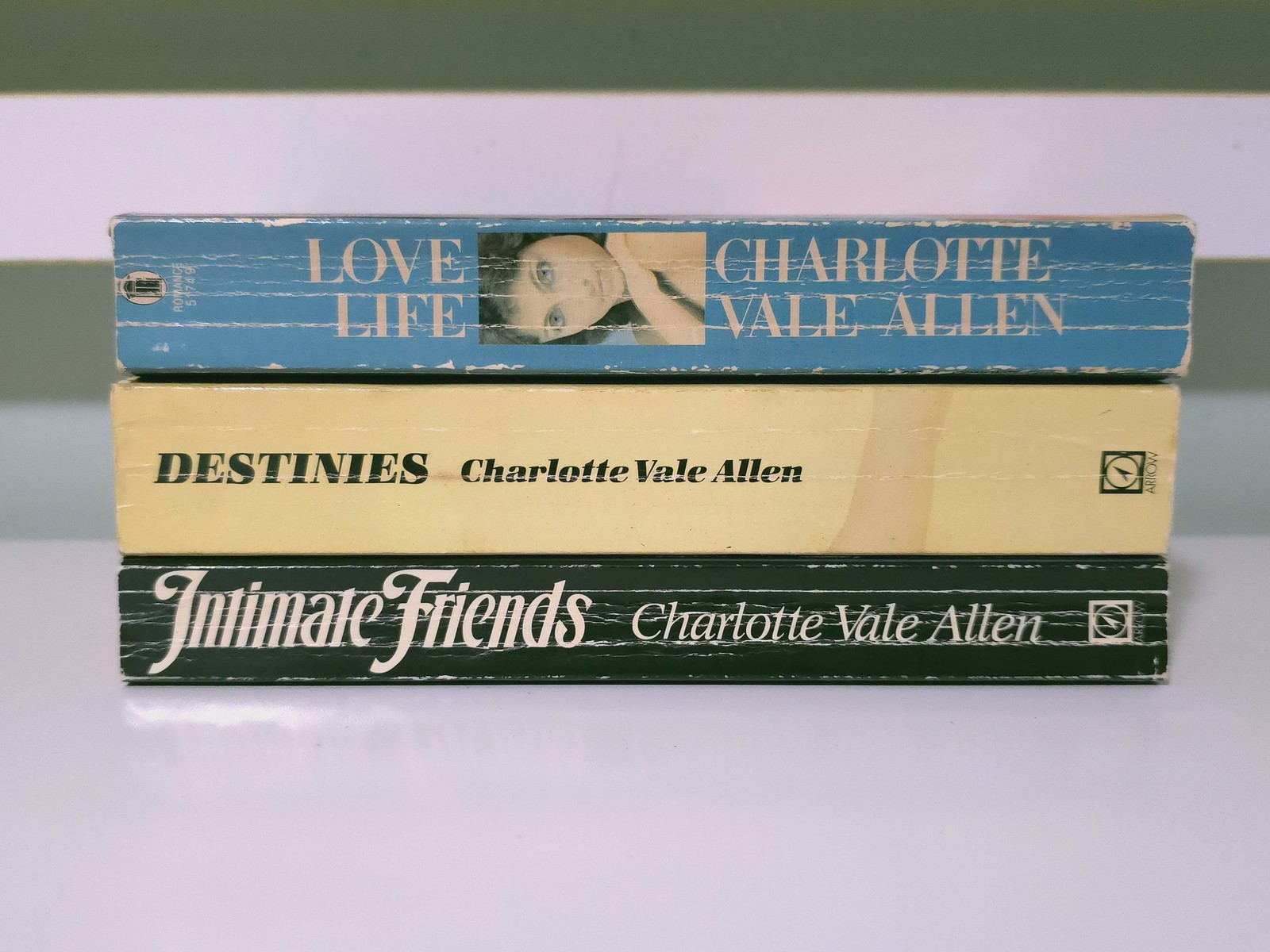 Lot of 3x Charlotte Vale Allen PB Romance Books! Destinies, Love Life & More!