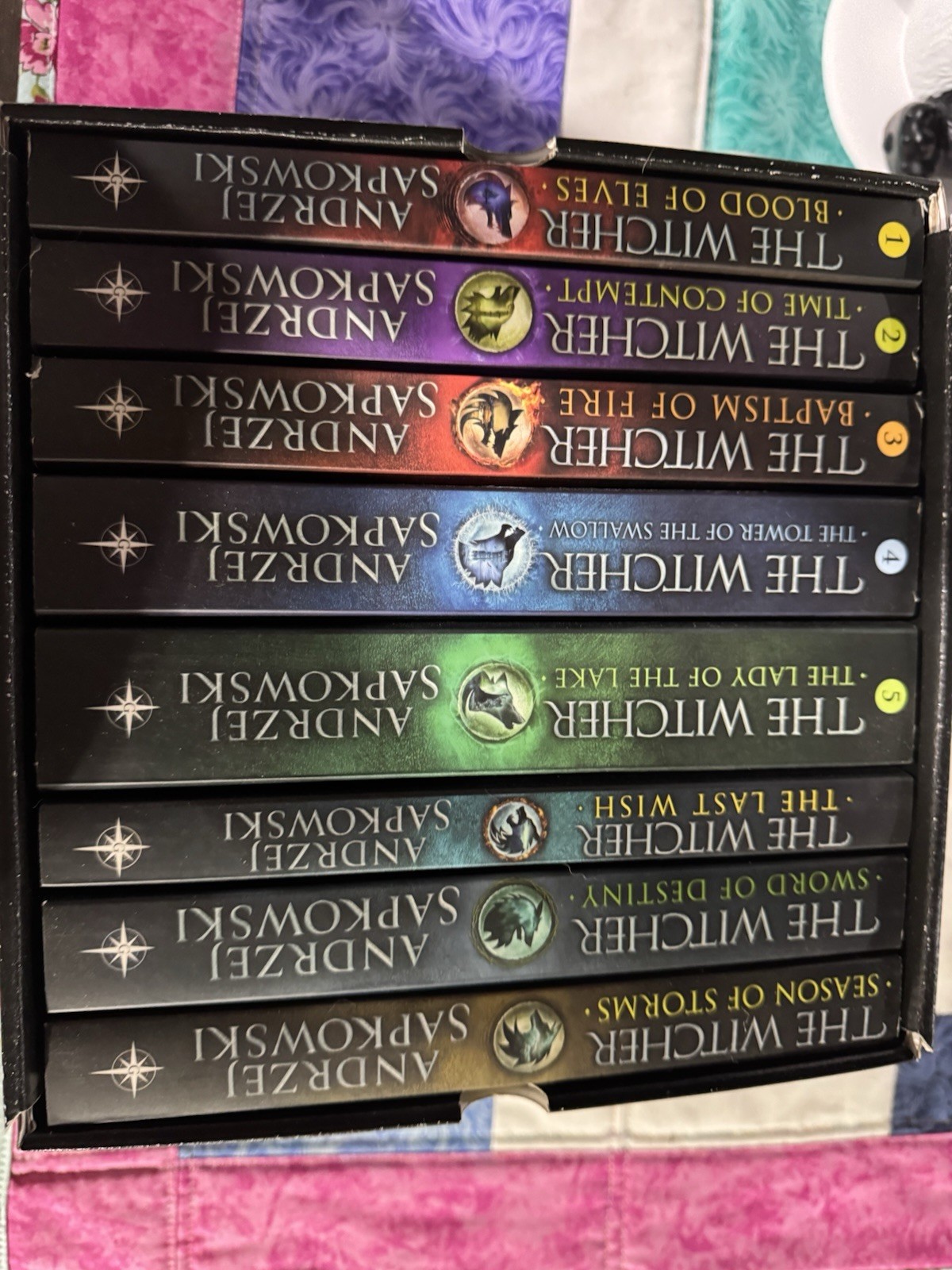 The Witcher Complete Series By Andrzej Sapkowski 8 Books Box Set Collection – PB