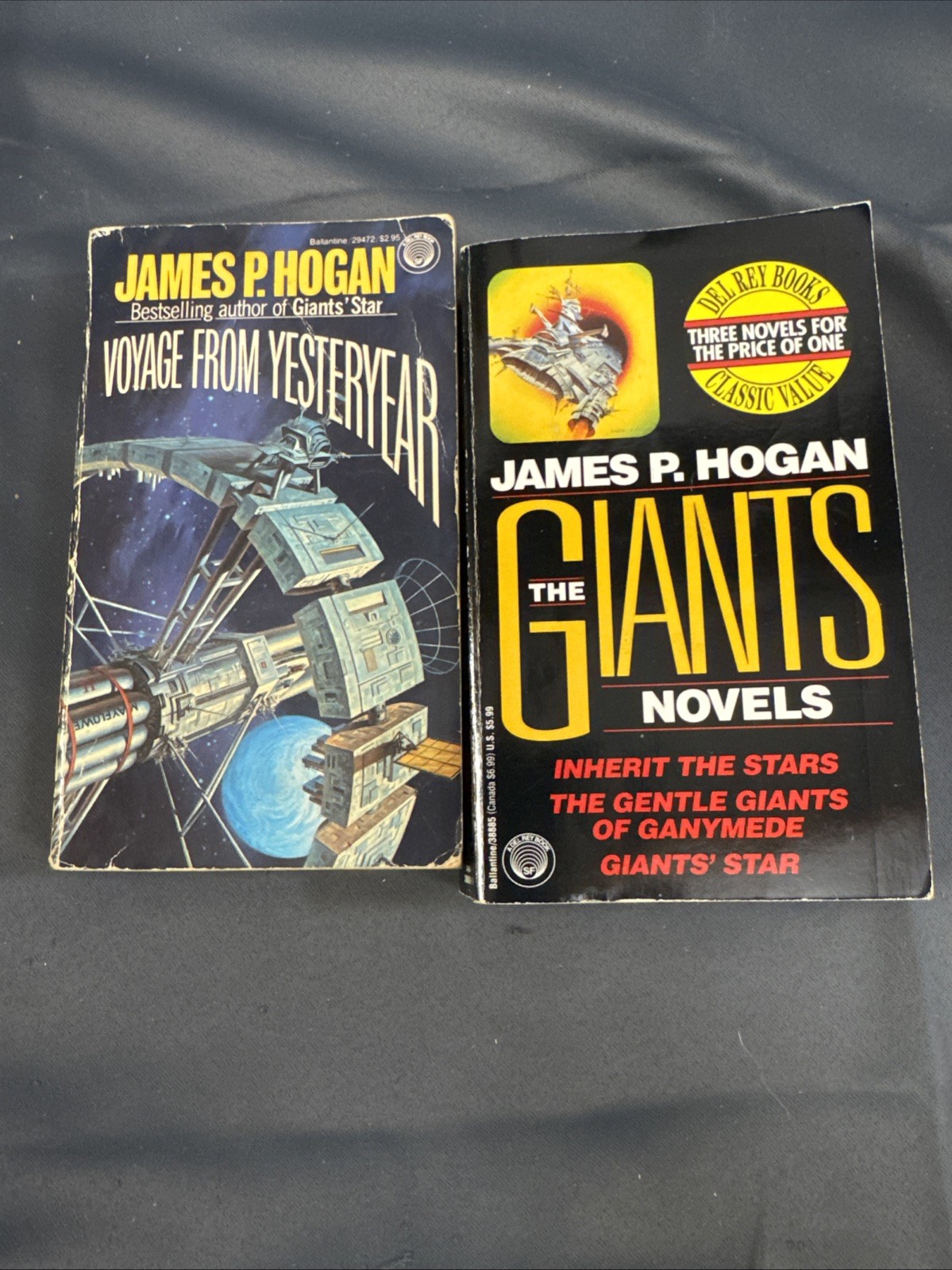 James P. Hogan – 3-in-1 The Giants Novels (1994) – Voyage From Yesteryear (1982)