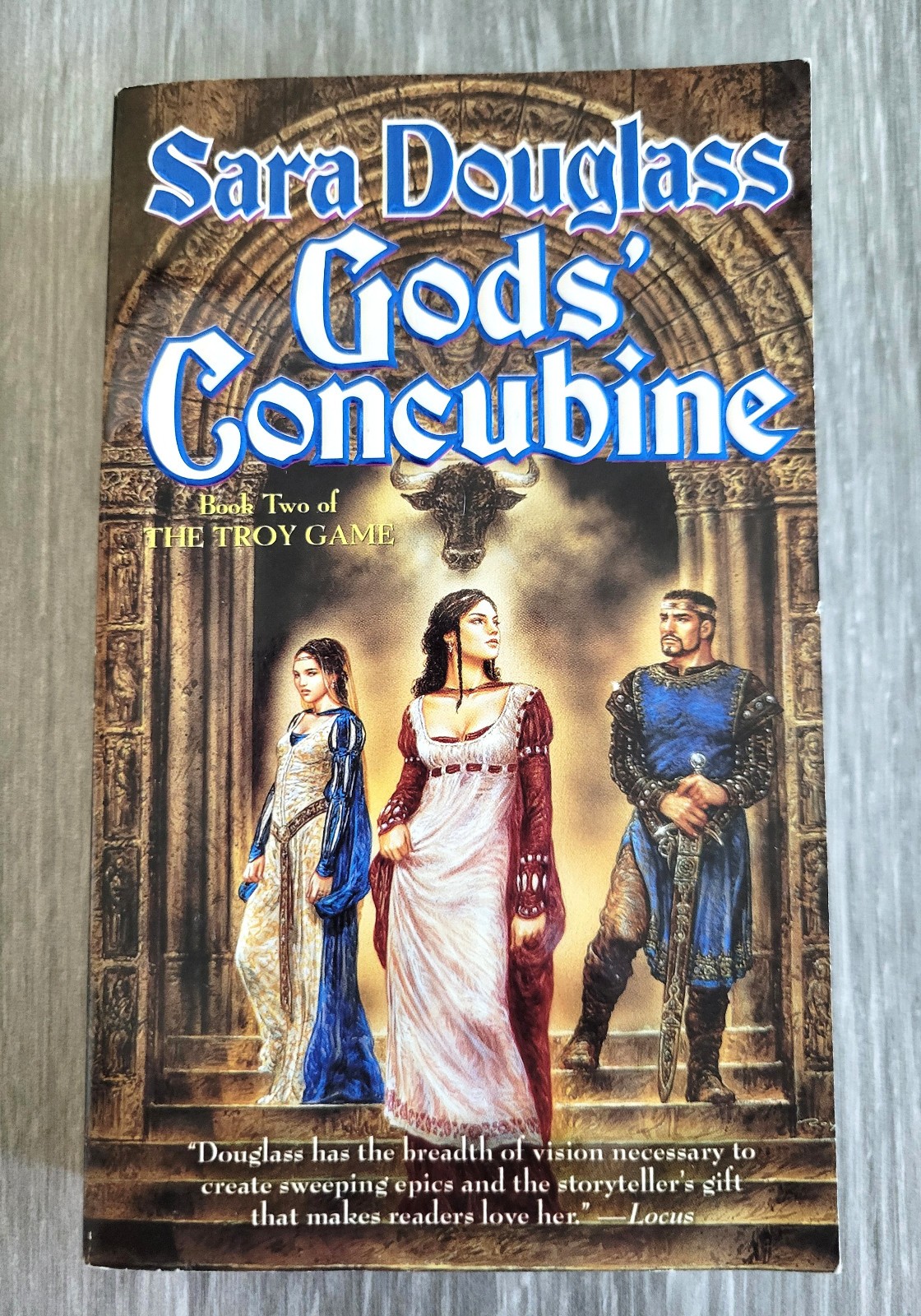 THE TROY GAME COMPLETE SERIES # 1-4 SARA DOUGLASS & THRESHOLD ALL 1ST EDITIONS