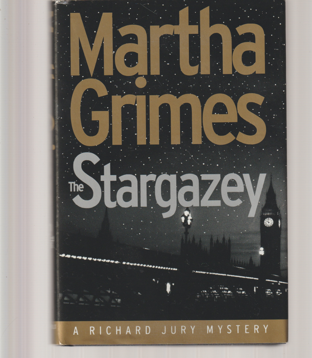 The Stargazey HB/DJ Henry Holt 1998 Martha Grimes Mystery