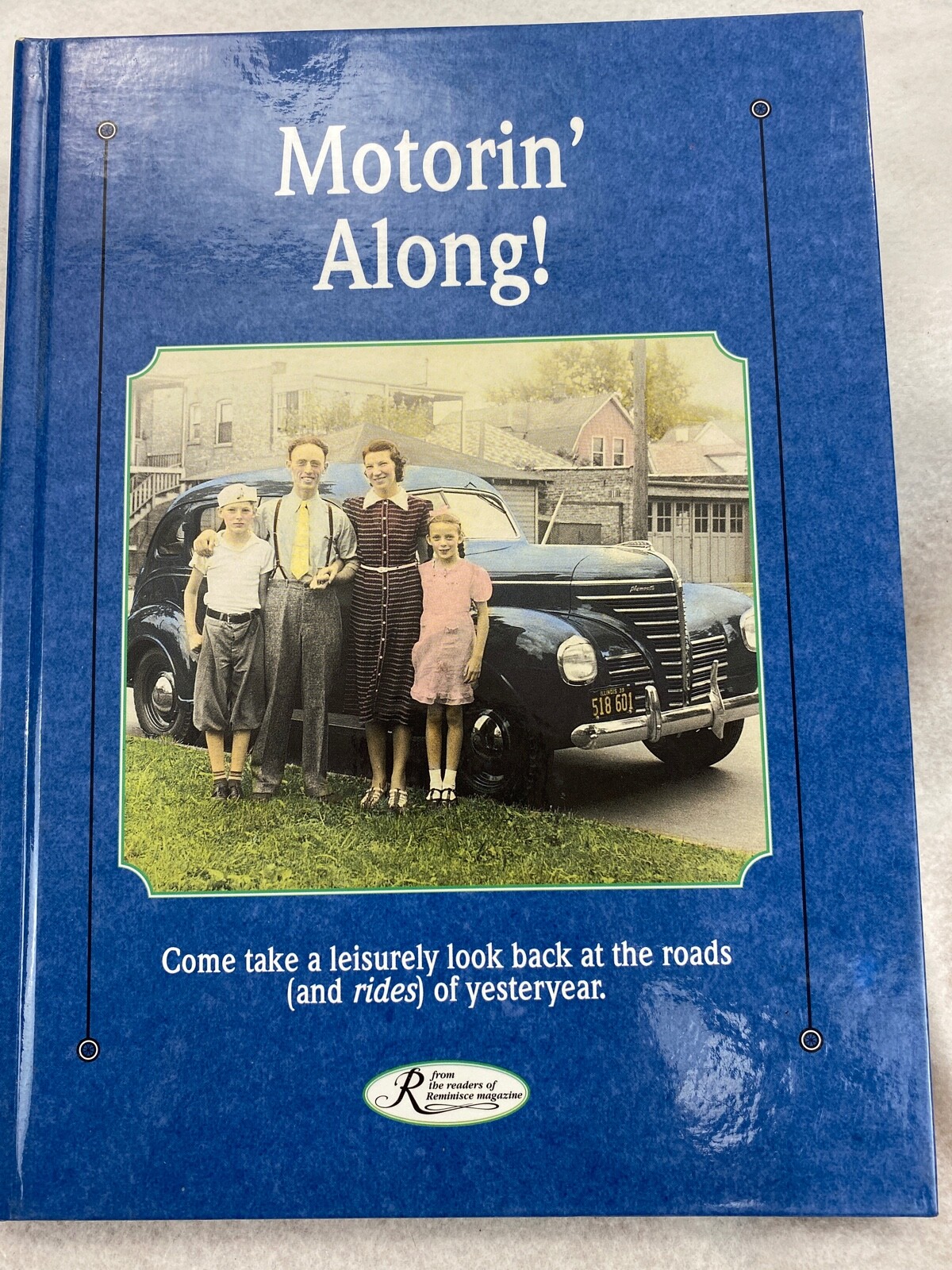 Vintage Book MOTORIN’ ALONG – Hardcover By Mike Beno 162 pages