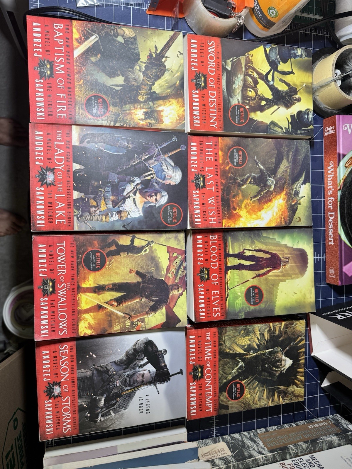 Andrzej Sapkowski The Witcher 8-Book Paperback Box set