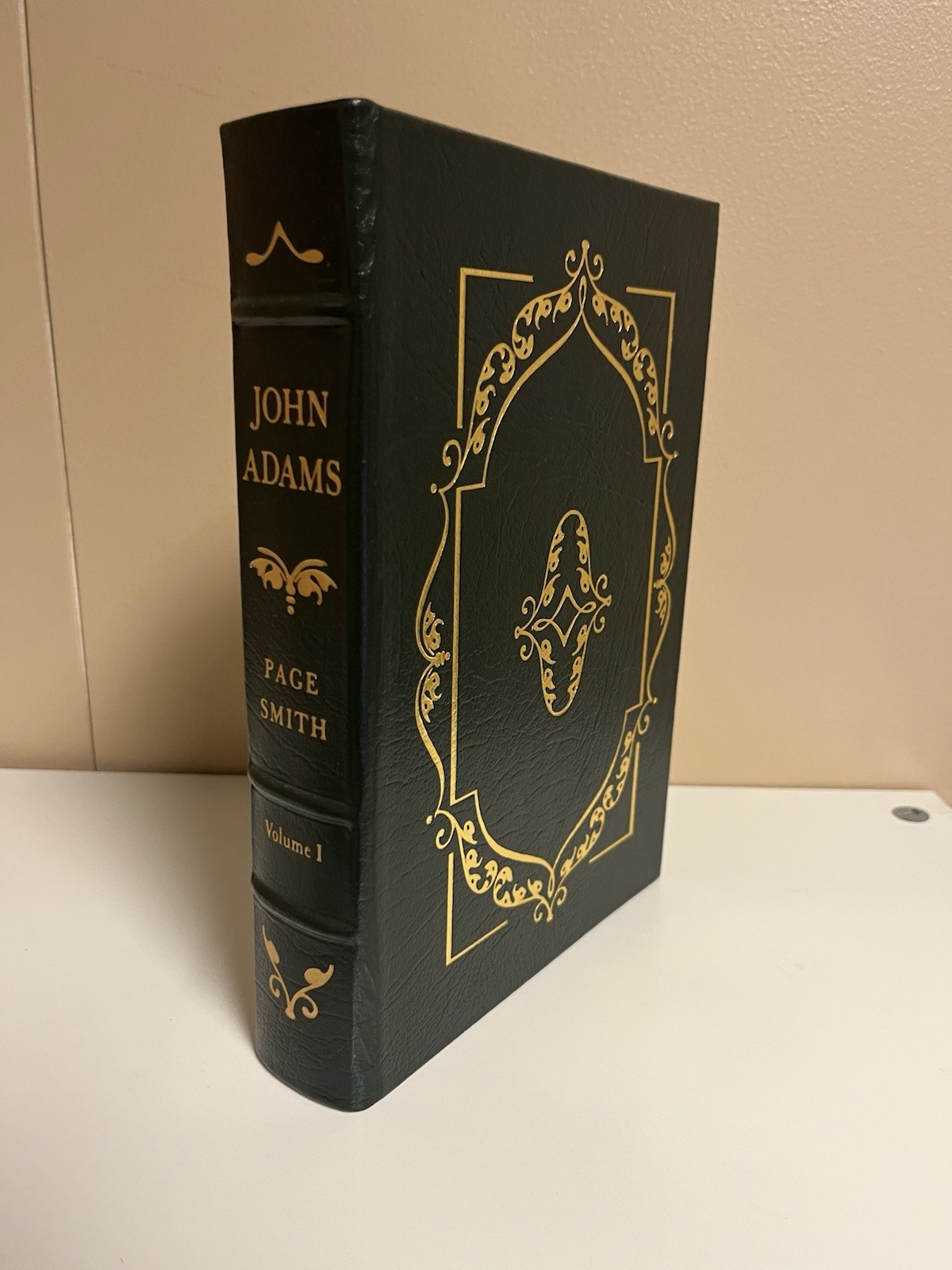 JOHN ADAMS 1735-1784 Volume 1 by Page Smith THE EASTON PRESS Leather Hardcover