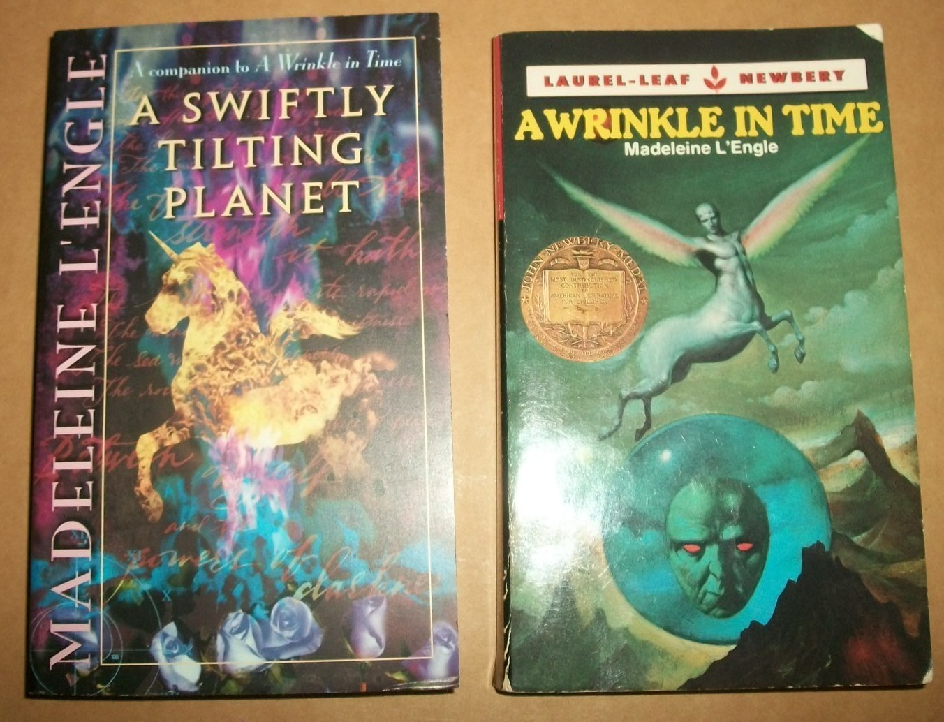Madeleine L’Engle v 1&3 Murry A Swiftly Tilting Planet Wrinkle Time PB lot 2 VG