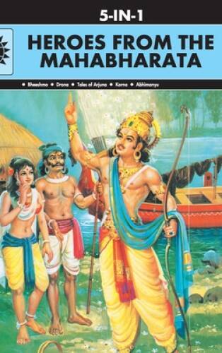 5 in 1: Heroes From the Mahabharata (Amar Chitra Katha 5 in 1 Series) – GOOD