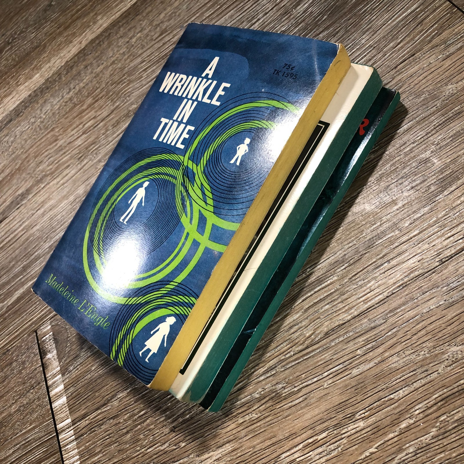 Madeleine L’Engle 3 Books Wrinkle in Time Wind in Door Tilting Planet Vintage