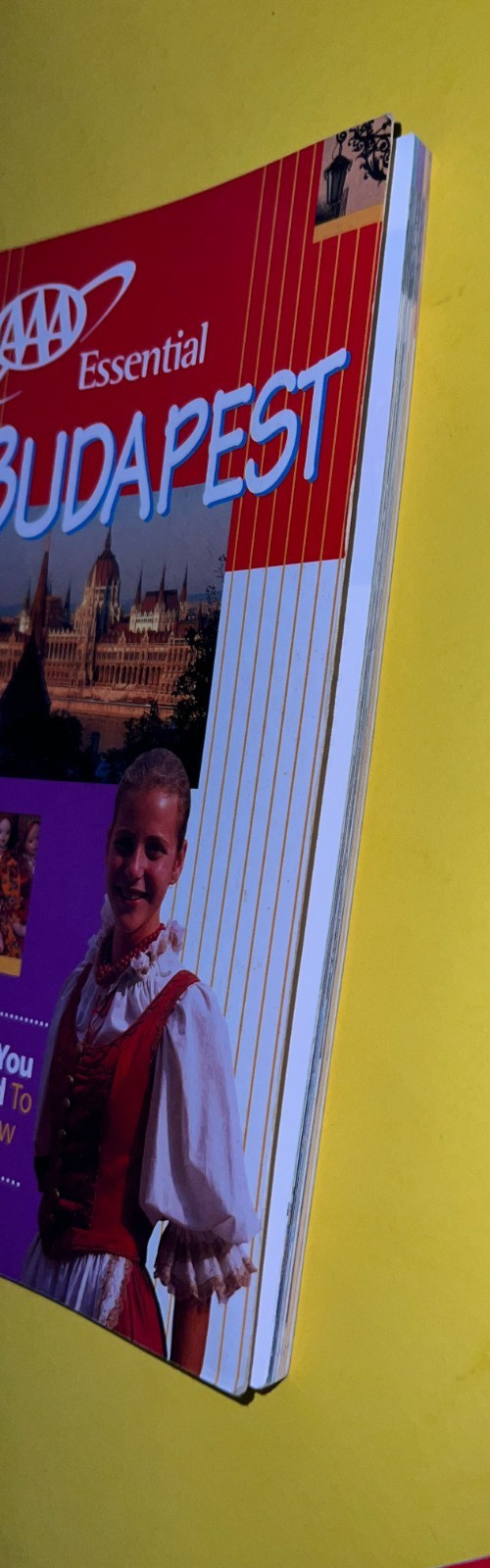Essential BUDAPEST AAA Essential By Rob Stuart Passport Books ~ 126 pages ~ 1999