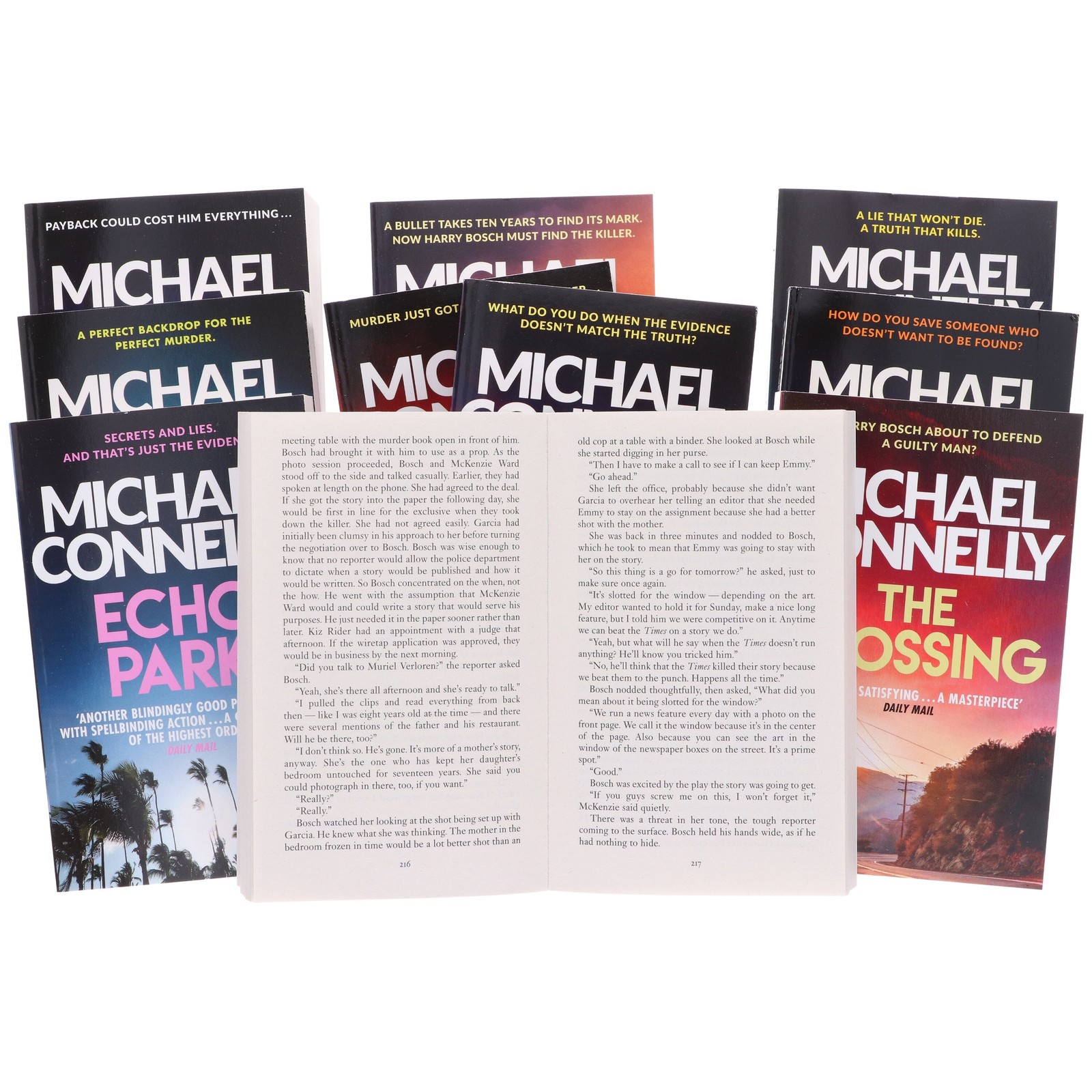 Harry Bosch Series (Book 11-20) 10 Books Collection Set – Fiction – Paperback
