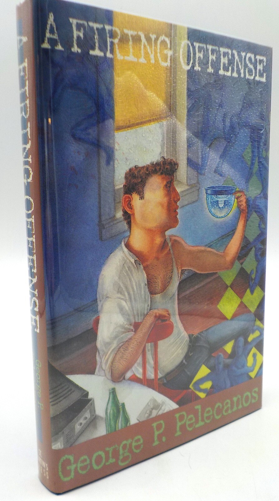 A FIRING OFFENSE George Pelecanos Signed First Edition St. Martin’s Press 1992