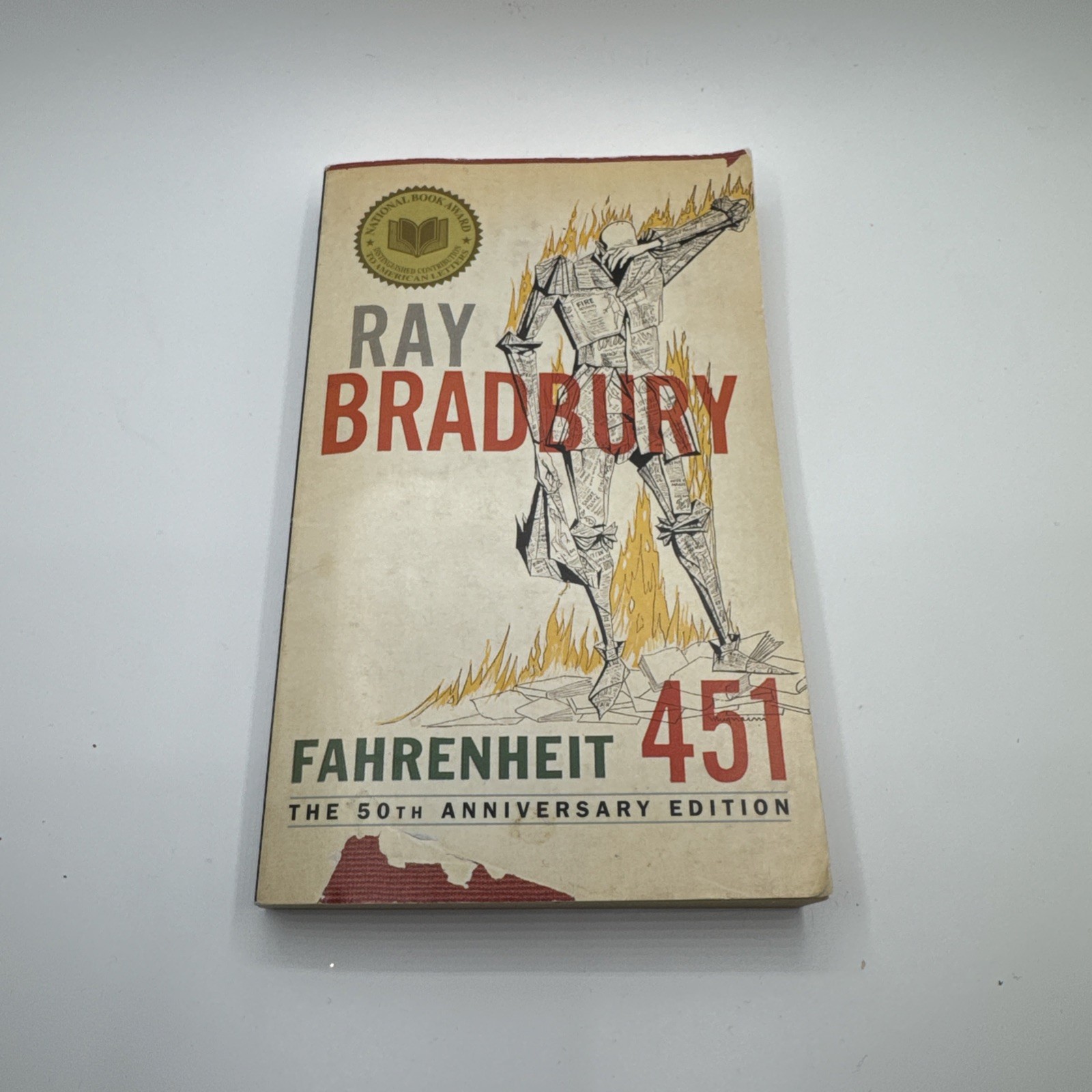 Fahrenheit 451 by Ray Bradbury 1987, Mass Market