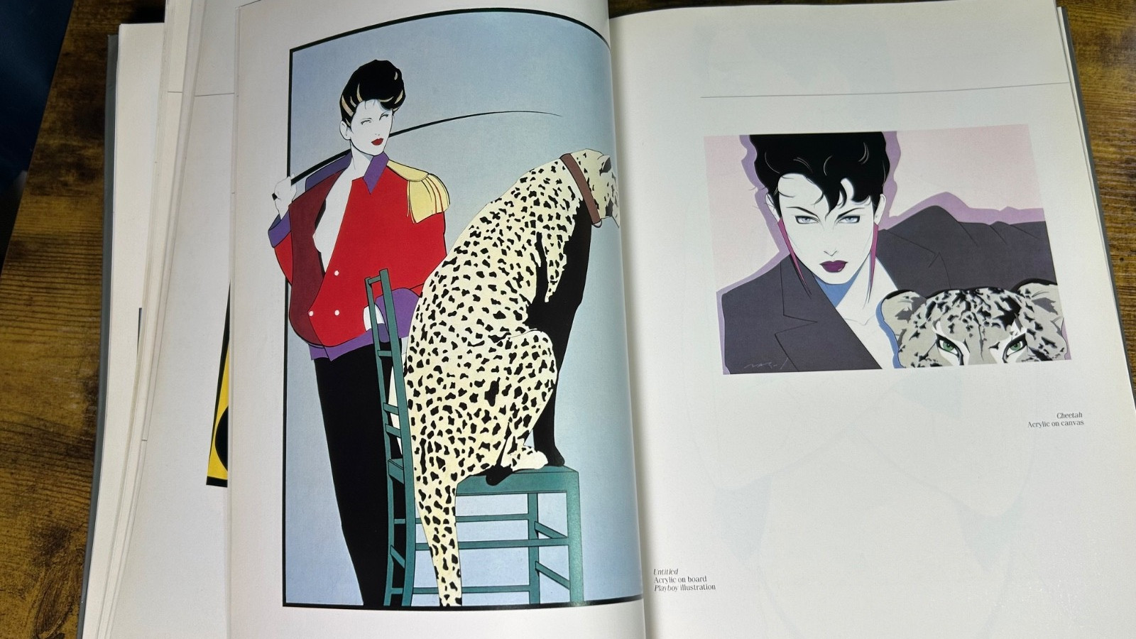 Nagel: The Art of Patrick Nagel 1980s Art Deco 1987 1st Paperback Edition