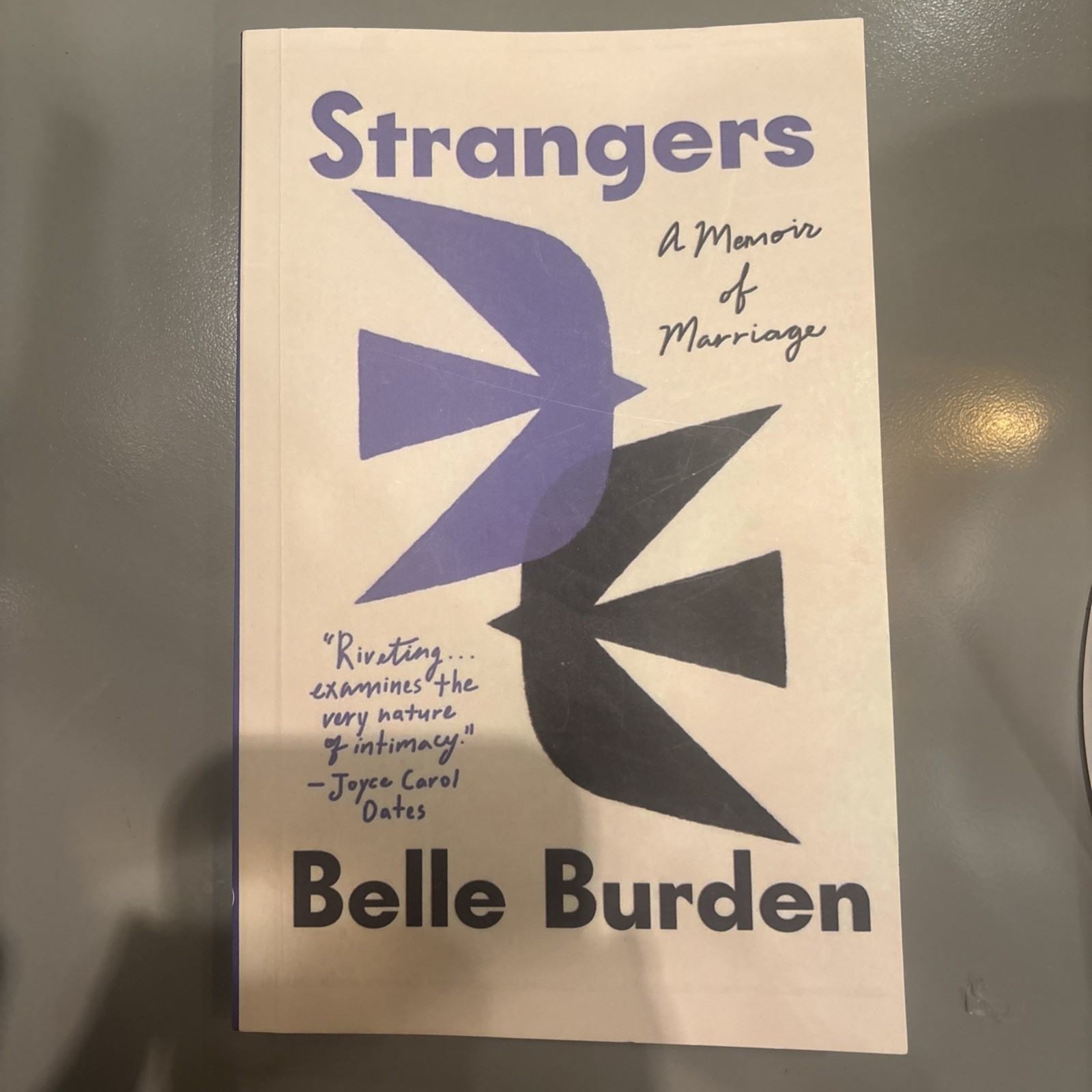 Strangers: A Memoir of Marriage by Belle Burden (English) Paperback Book USA