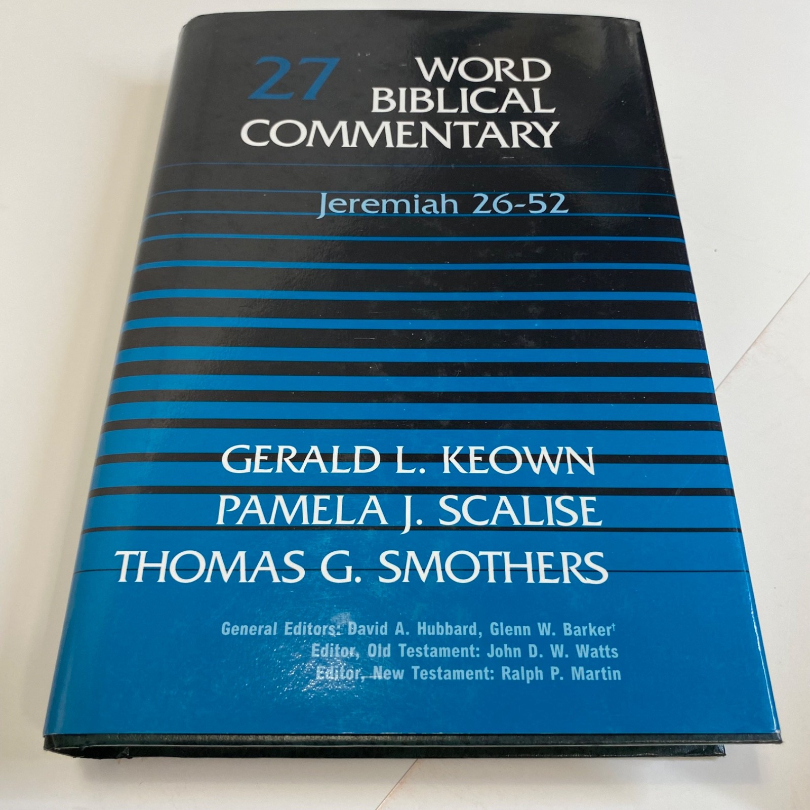 Jeremiah, 26-52 (Word Biblical Commentary) by Keown, Gerald Hardback Book The