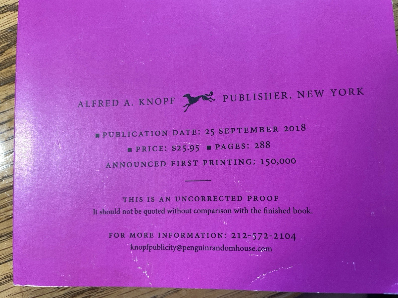 RARE ARC Hippie by Paulo Coelho 2018 PAPERBACK UNCORRECTED PROOF