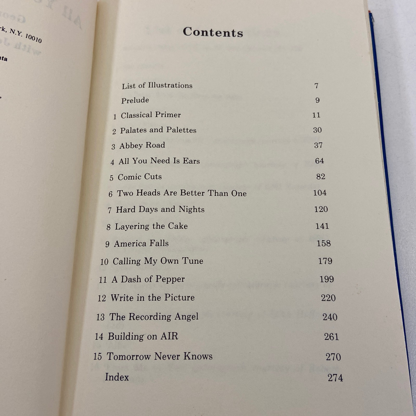 All You Need Is Ears George Martin St Martin’s Press Music Biography HCDJ 1979