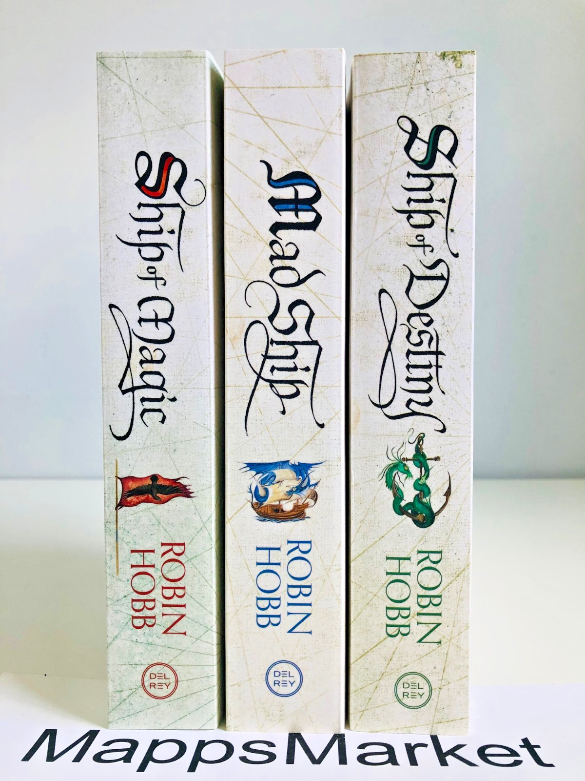 SIGNED Ship of Magic, Mad Ship & Ship of Destiny LIVESHIP TRADERS 1-3 Robin Hobb