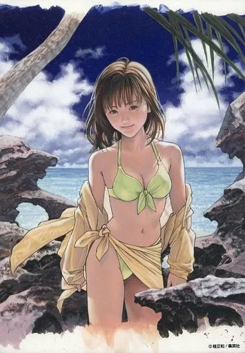 Shueisha I”s Original Illustration Art Board 8.9×6.3in Jump 50th Anniversary
