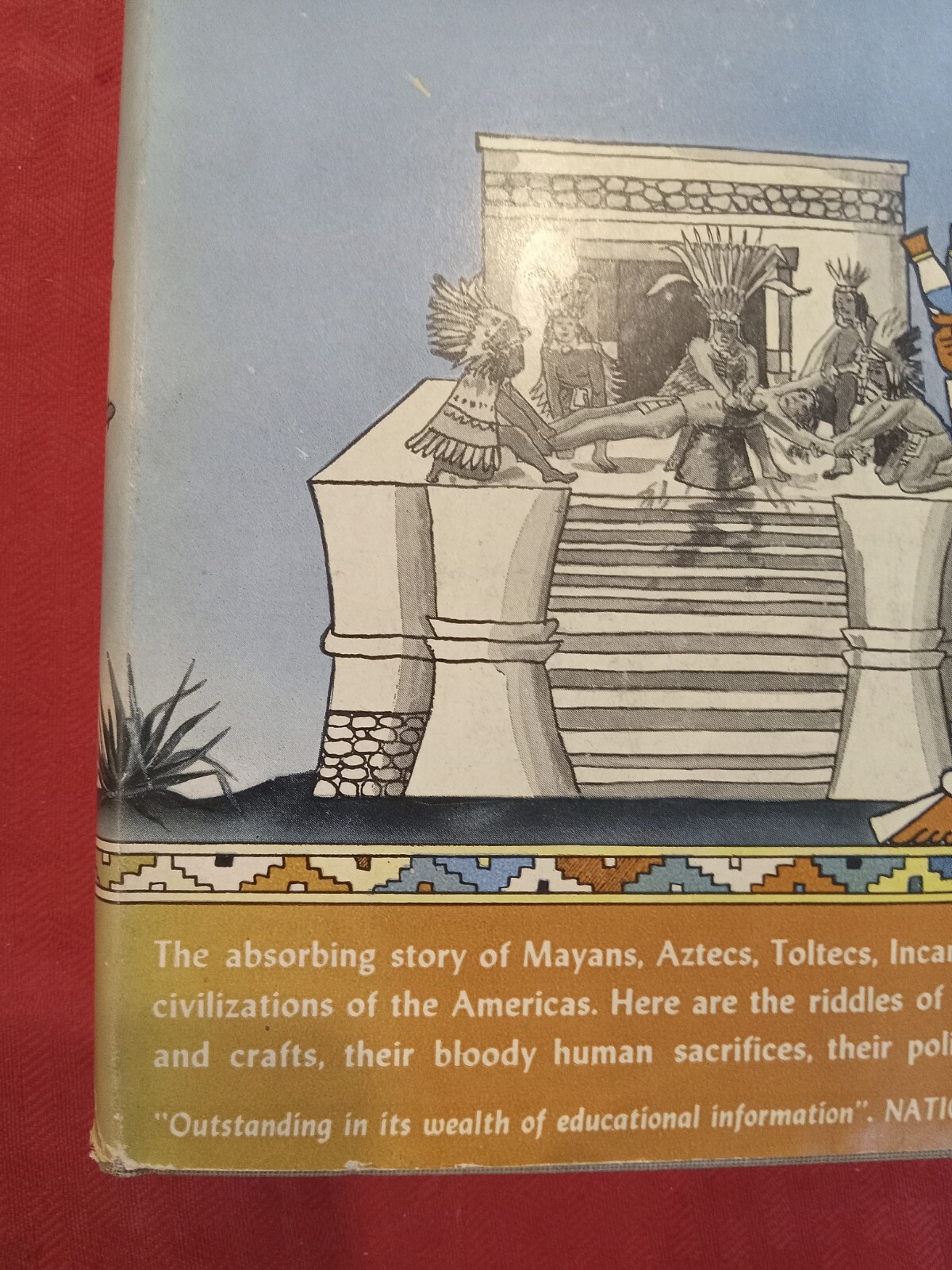 OLD CIVILIZATIONS NEW WORLD A. Hyatt Verril Feb 1943 Ed. Classic. EXCELLENT cond
