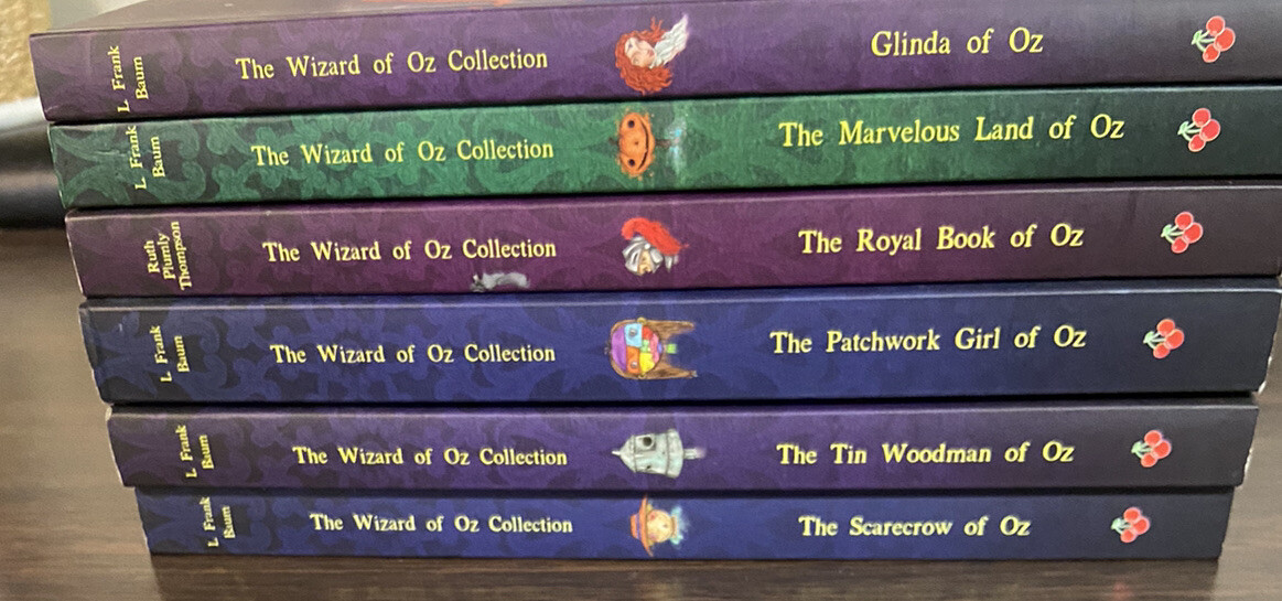 WIZARD of OZ Collection Sweet Cherry Books Frank L Baum Lot Of 6