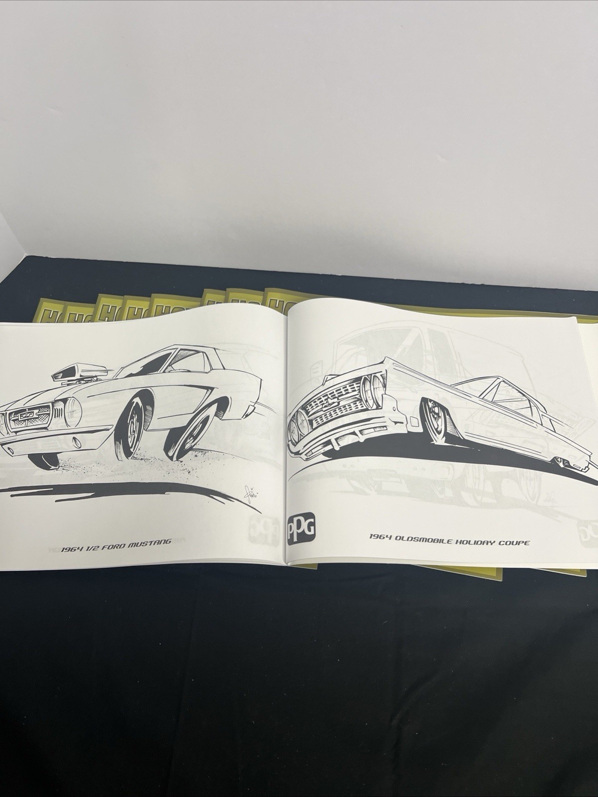 2016 PPG Industries-Hot Rod Coloring Book By SQUINDO- 30 Pages