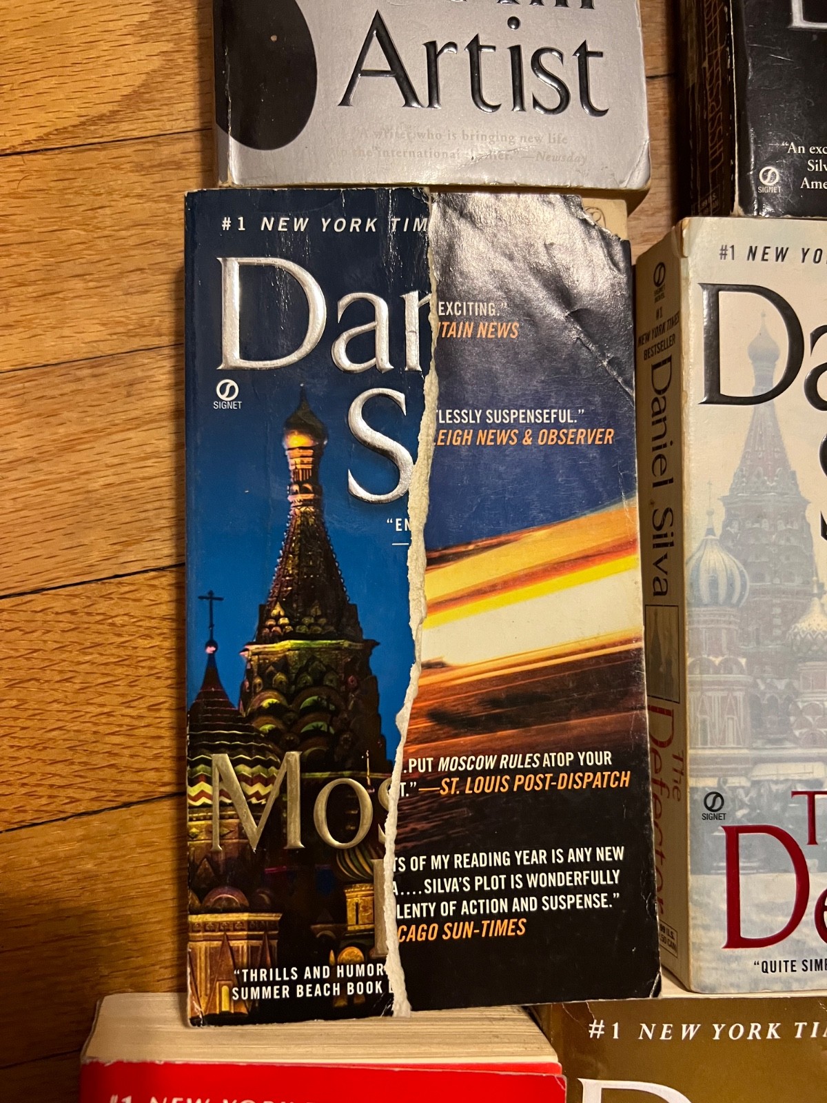 25 Daniel Silva Books — Gabriel Allon Series, HC and SC. Full Run!