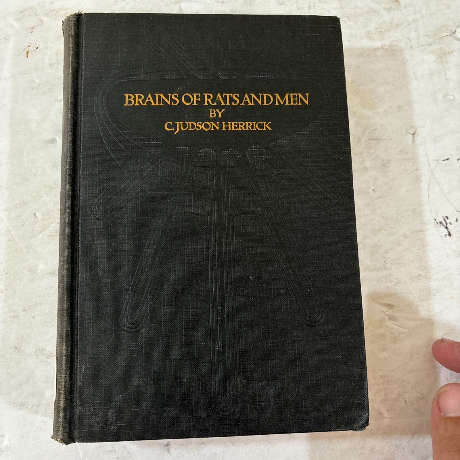 Brains of Rats and Men By C. Judson Herrick 1926 Hardcover University Of Chicago
