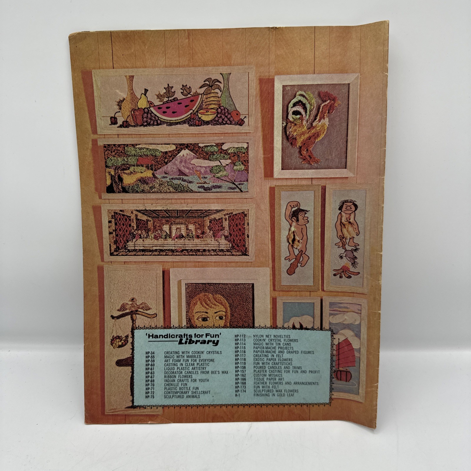 Custom Mosaics By Handicrafts For Fun Library HP-162 16 Pages