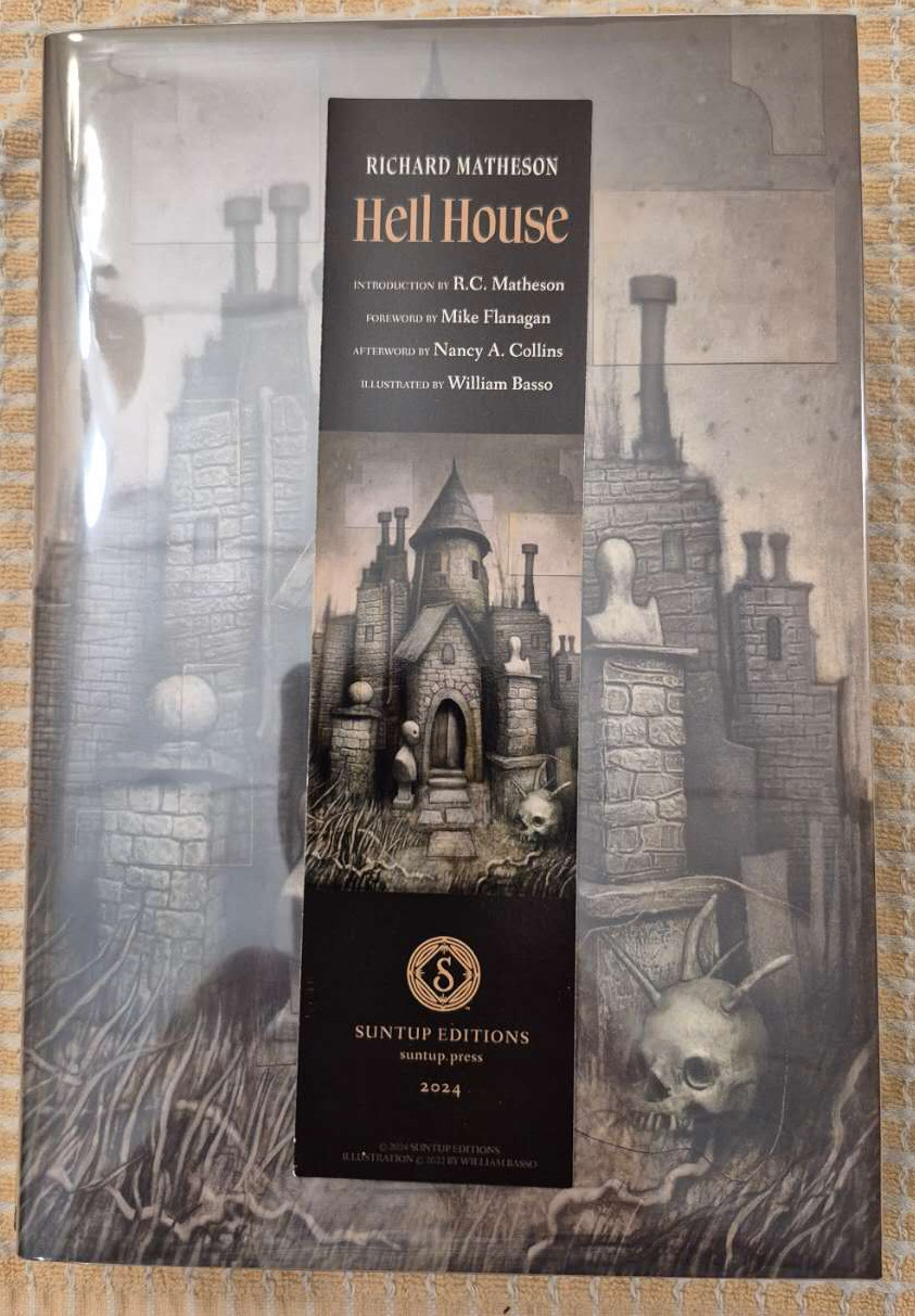 HELL HOUSE by RICHARD MATHESON – SUNTUP ARTIST EDITION IN SLIPCASE BRAND NEW
