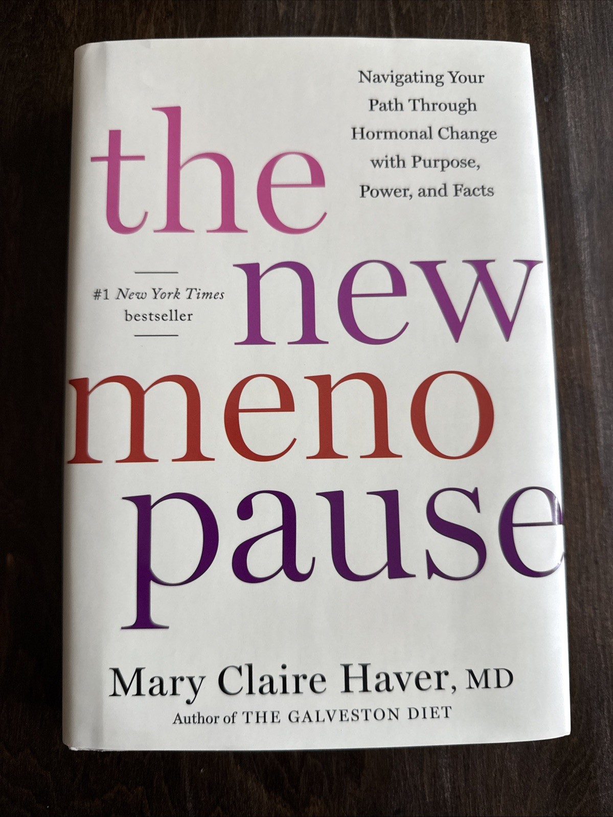 The New Menopause – Mary Claire Haver (2024 Sixth Printing Hardcover VG)