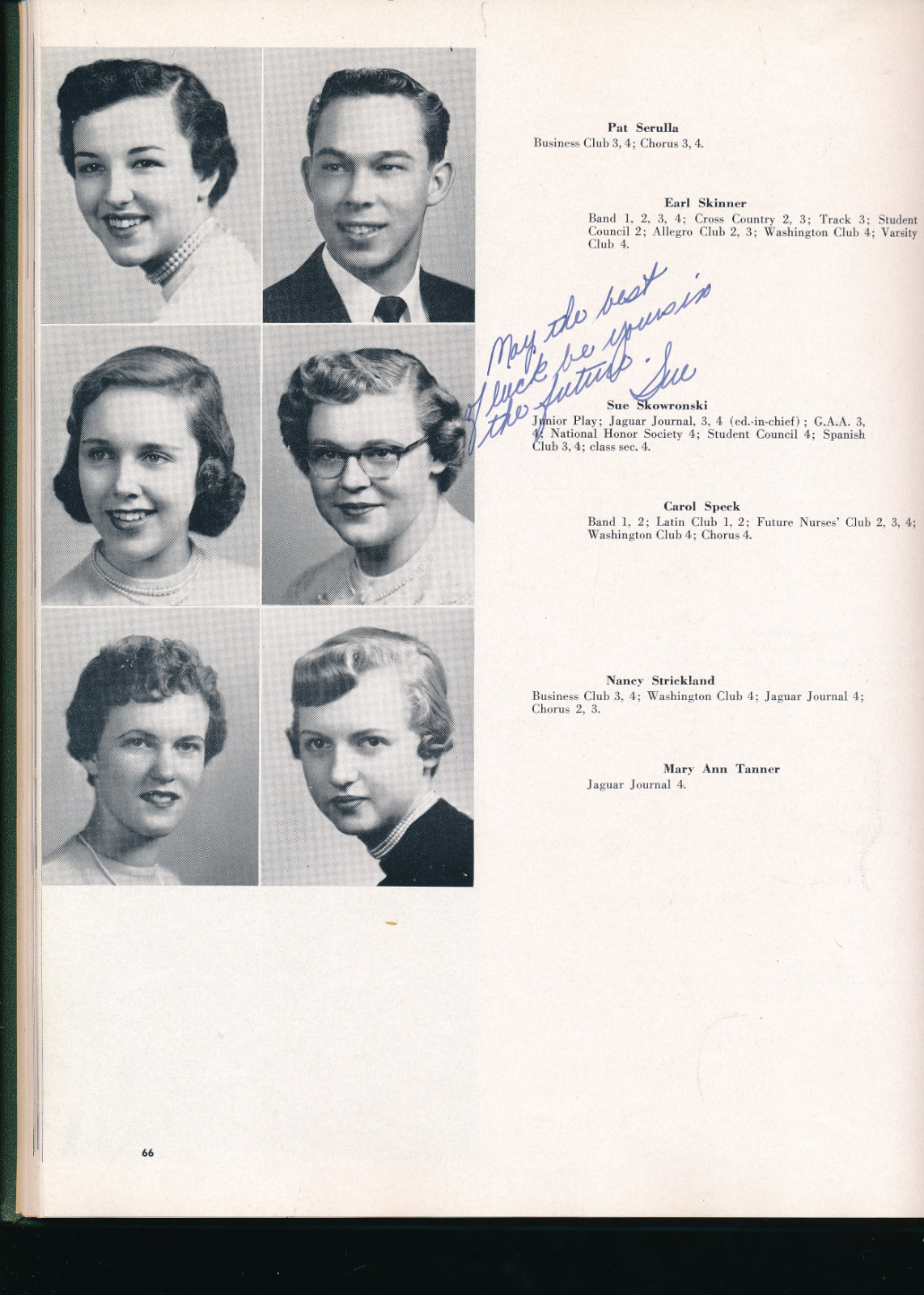 Allen Park MI Allen Park High School yearbook 1955 Michigan
